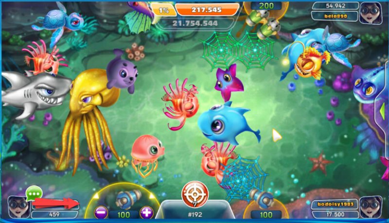 Game Bắn Cá Đổi Thưởng Mibet - Trải Nghiệm Săn Cá Đình Đám 4 Những loại vũ khí trong game