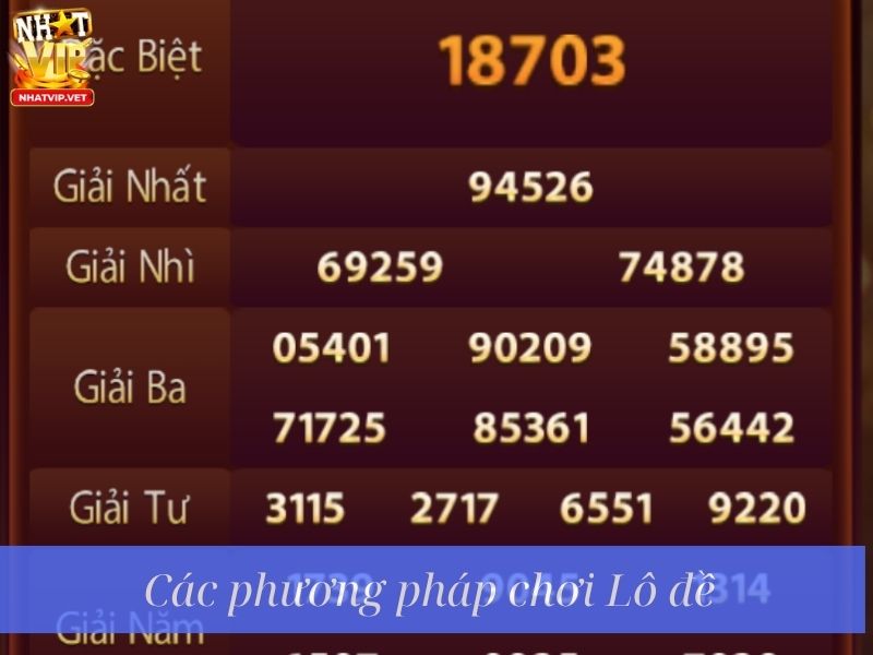 Lô đề là gì: Giải thích chi tiết cho người mới bắt đầu 3 Các hình thức lô đề phổ biến